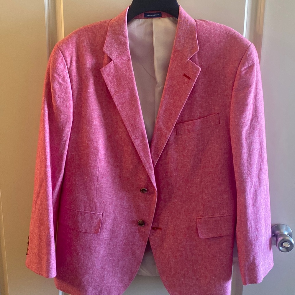 Stafford salmon sports jacket